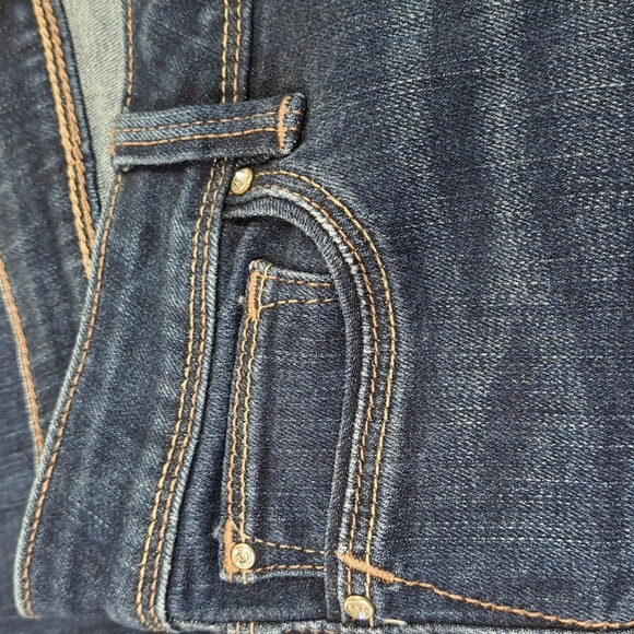 White House Black Market Boot Leg Mid-Rise Blue Jeans Size 0S - Picture 17 of 17